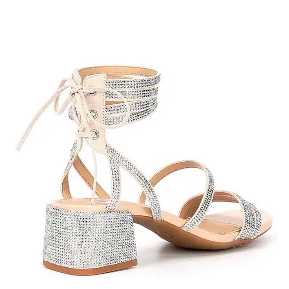 NWT - GB rhinestone strappy heel - Picture 2 of 3